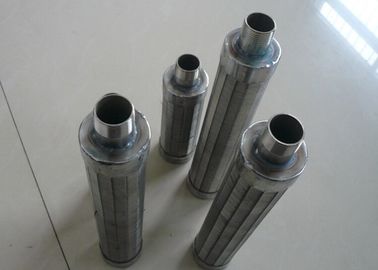 Cylindrical  Wedge Wire Screen Pipe With High Filtration Precision