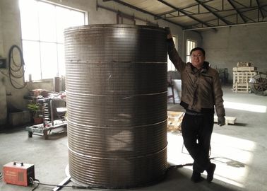 Large Diameter Reverse Rotary Screen Drum For Urban Water Treatment