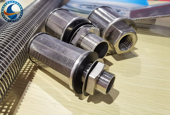 Wedge Wire Water Filter Nozzle Strainer For Water Treatments