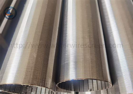 201 Ss Johnson Filter Screen , V Wrap Wedge Wire Screen Tube