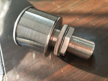 Stainless Steel 53mm Diameter Single-End Wedge Wire Water Filter Nozzle