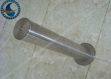 Professional Welded Wedge Wire Screen Pipe With Center Circular Hole