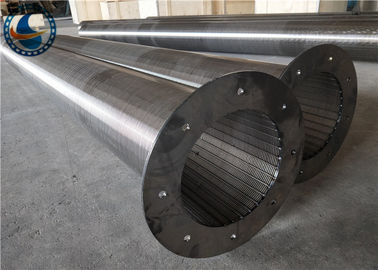 Stainless Steel 316l Cold Rolled Wedge Wire Screen Tube For Water Well