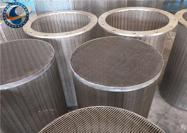 Wear Resistant Stainless Steel Wedge Wire Mesh With High Bearing Capacity