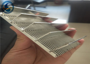 Arc Shape Wedge Wire Screen Panels , SUS 304 Parabolic Screen Filter