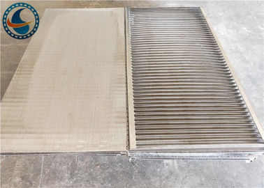 High Mechanical Strength Wedge Wire Panels 1219mm Length For Coal Washer