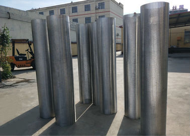 High Efficiency Rotary Drum Screen , Wire Cylinder Basket SS 304 Grade