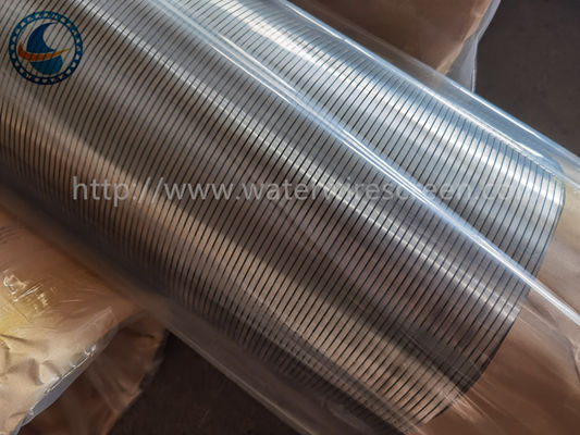 6-5/8" Wedge Wire Downhole Slotted Tube With Beveled Ends