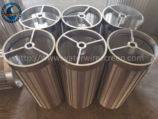 100um Slot Inlet And Outlet Wire Wrapped Screen Baskets