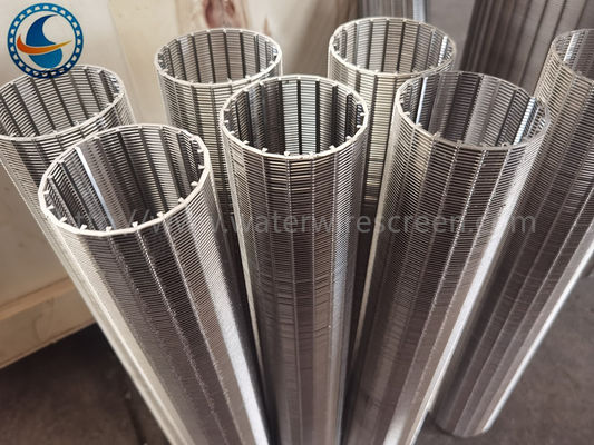 AISI 304 Inverted Wire Wrapped Screen With 100um Slot