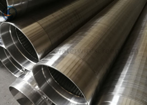 6" V Wire Downhole Slotted 2.9m Length Johnson Screen Tube