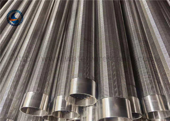 Johnson V 0.1mm Slot Wire Wrapped Screen Tube For Water Well Sand Control