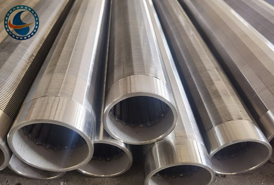 3m Length Ss Grade 304 Vee Wire Screen Pipe Infiltration Gallery At Intake Well