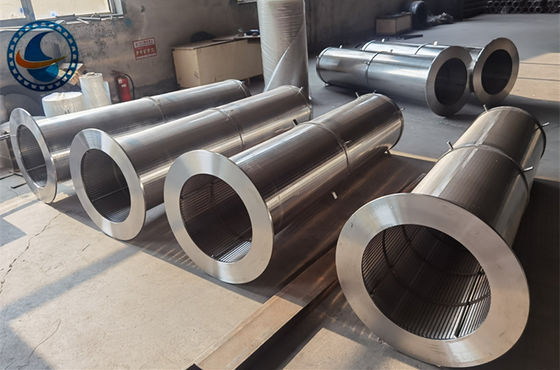 Ss 321 Johnson Type Continuous Slot Wedge Wire Screen Pipe