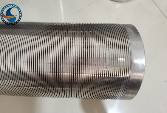 6-5/8" Continuous Slot Water Well Vee Wire Screen For Sand Control