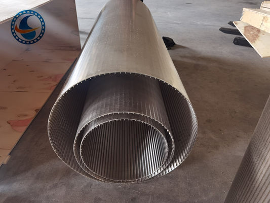 Stainless Steel 316l Dewatering Wedge Wire Screen Filter Element