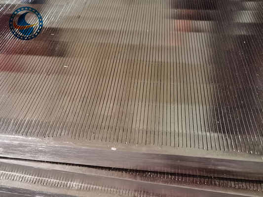 Flat Welded Drying Equipment Stainless Steel Wedge Wire Grates 2x1.2m