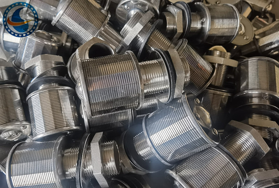 Ss316l 1.5m3/H Flow Wedge Wire Screen Nozzle For Water Treatment