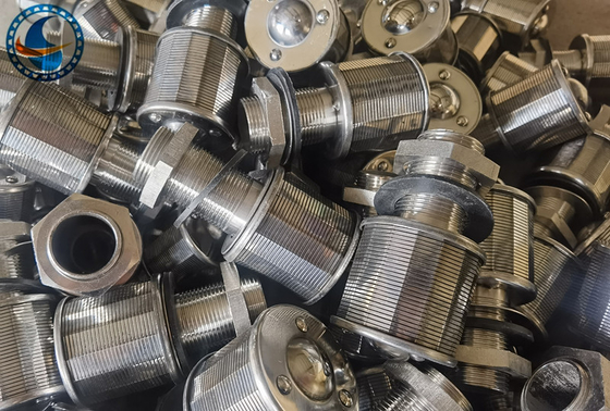 Ss316l 1.5m3/H Flow Wedge Wire Screen Nozzle For Water Treatment