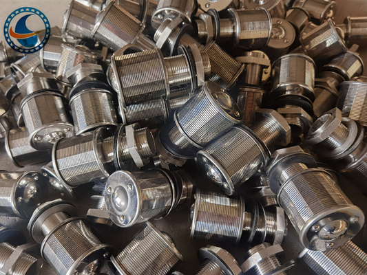 Ss316l 1.5m3/H Flow Wedge Wire Screen Nozzle For Water Treatment