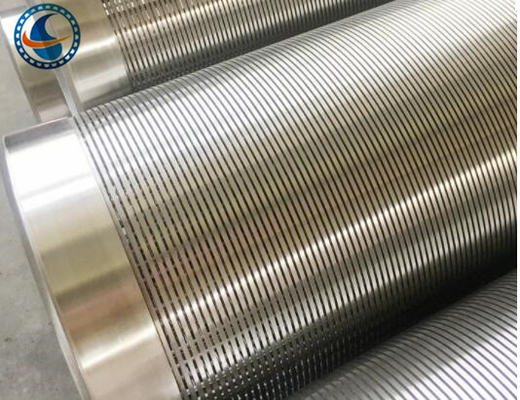 Vee Continuous Slot Wire Wrapped Screen For Deep Well Drilling