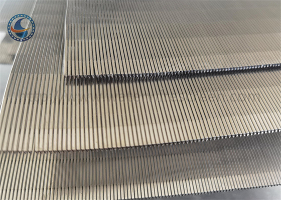 Los paneles de pantalla de alambre de cuña OEM de acero inoxidable para filtrar y secar el grano