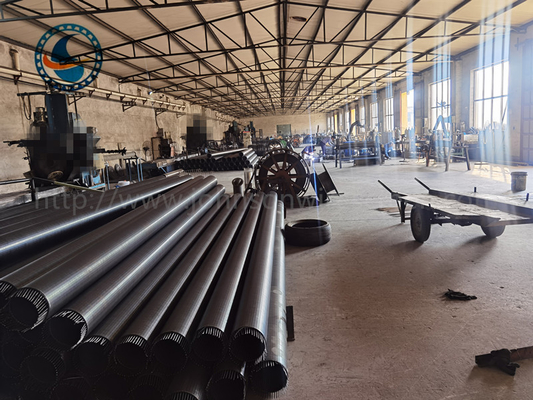 8-5/8” abertura galvanizada con poco carbono de la ranura del tubo 1.0m m del filtro para pozos del agua