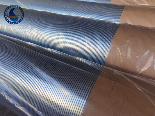 Fuerza galvanizada con poco carbono profunda Od 219m m del hundimiento de la barra del filtro para pozos 100 del agua