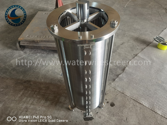 Durable Eficiente Ss316l Cuña de alambre de pantalla tubo de 100 micrones de alta resistencia