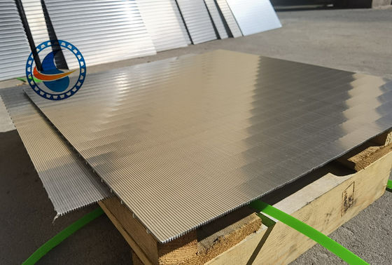 Panel de pantalla de alambre de acero inoxidable AISI 304 con longitud de 620 mm