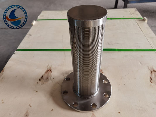 Filtro de pozo de acero inoxidable Johnson Vee Wire