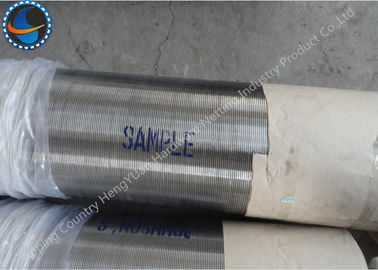 Tubo roscado STC inoxidable de la pantalla del abrigo del alambre del acero para el pozo de agua y el pozo de petróleo