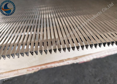 Los paneles de encargo de la pantalla de alambre de la cuña/obstrucción no- de la placa de la malla del acero inoxidable