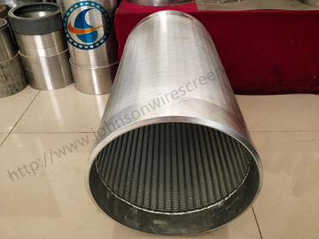 Pantalla continua soldada con autógena de la ranura, pantalla de alambre resistente a la corrosión del agua