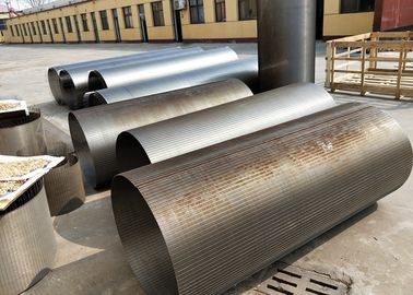 El tamiz del alambre de la cuña de los SS 316L Johnson filtra para la industria petrolera de la sustancia química/