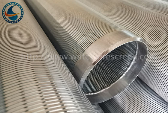 Pantalla de alambre galvanizada con poco carbono del agua de Q195 168m m con los anillos soldados con autógena biselados