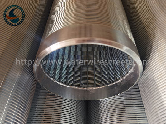 Filtro para pozos galvanizado con poco carbono del agua de 219m m OD para el control de la arena en pozo bajo