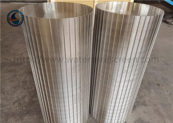Filtro de pantalla de alambre de la cuña ranurada Johnson Well Mesh Stainless 304 316 316l