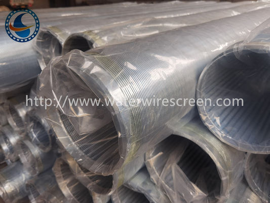 6-5/8” pantallas galvanizadas con poco carbono del control de la arena para el pozo de agua