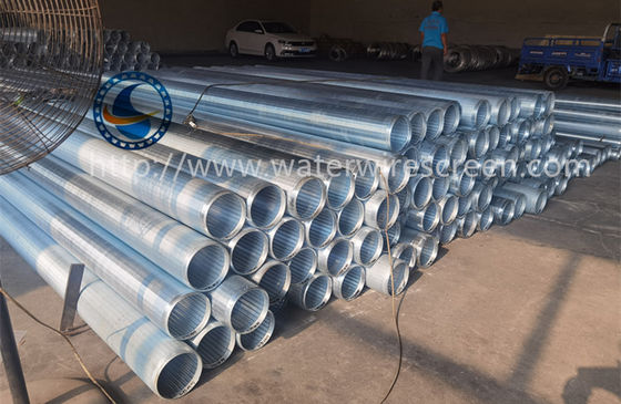 El control 6-5/8” Johnson Wire Screen Tube With 30 de la arena del pozo de agua ranura