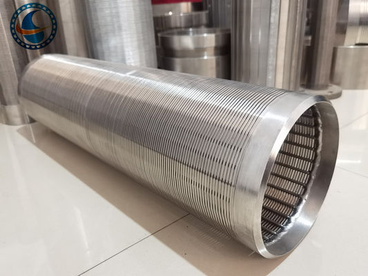 6-5/8” control continuo de Vee Wire Screen For Sand del pozo de agua de la ranura