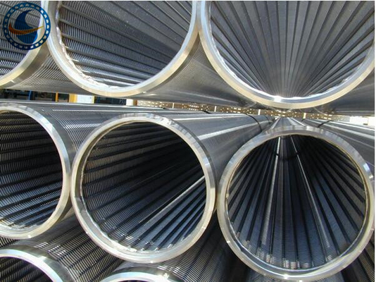 Flujo continuo Johnson Wire Screen Stainless Steel de la ranura hola