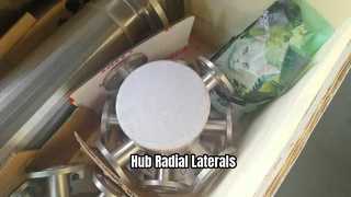 Laterales de cabezal y cubo de acero inoxidable y laterales radiales de cubo